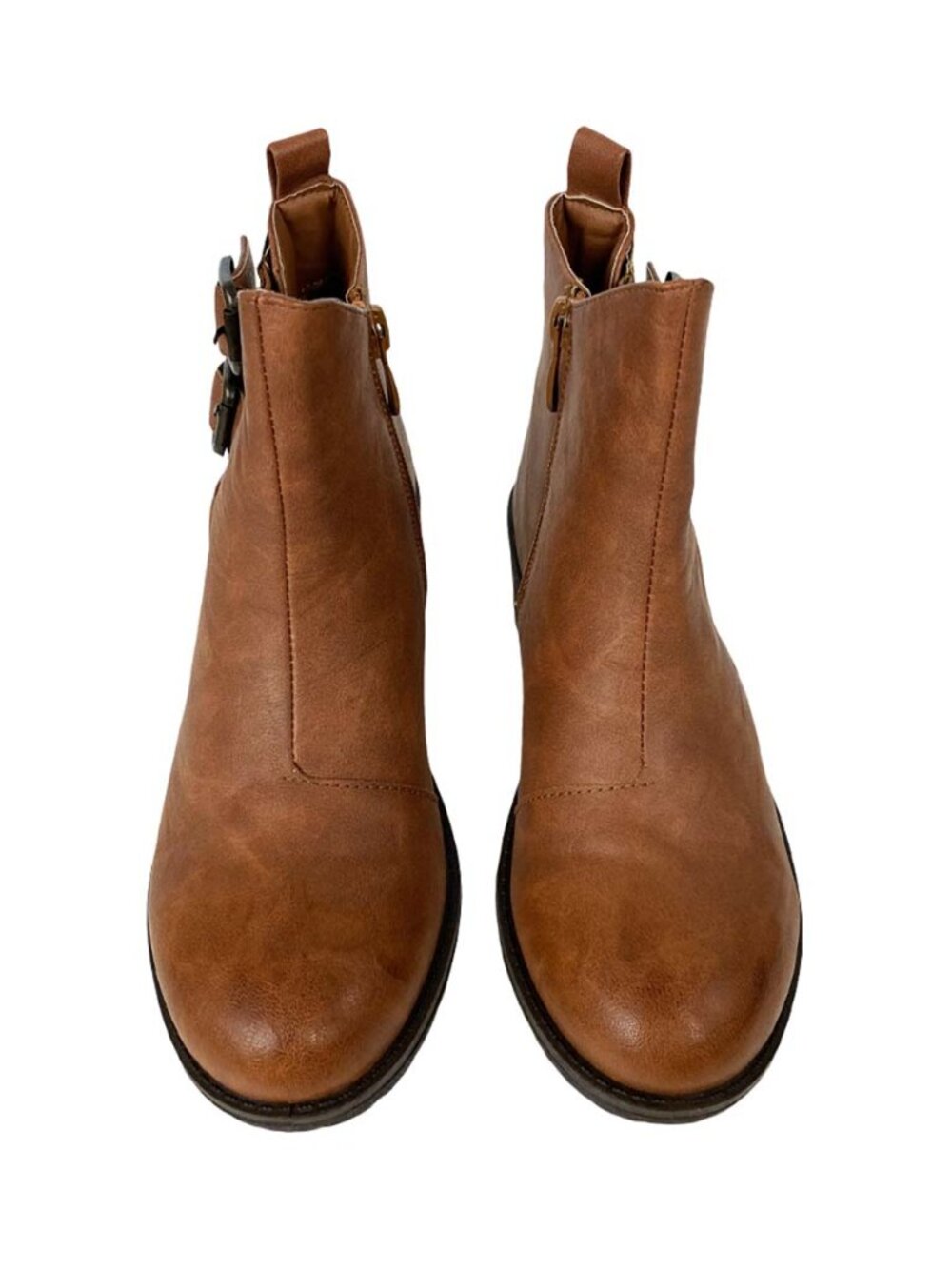 Bella Marie Ryder-18 Tan Ankle Boots